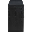 Meridian Parker Black Ash Veneer Dresser IMAGE 4