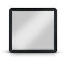 Meridian Parker Black Rubberwood Mirror IMAGE 1