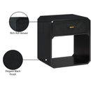 Meridian Parker Black Ash Veneer Night stand IMAGE 10