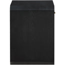 Meridian Parker Black Ash Veneer Night stand IMAGE 4