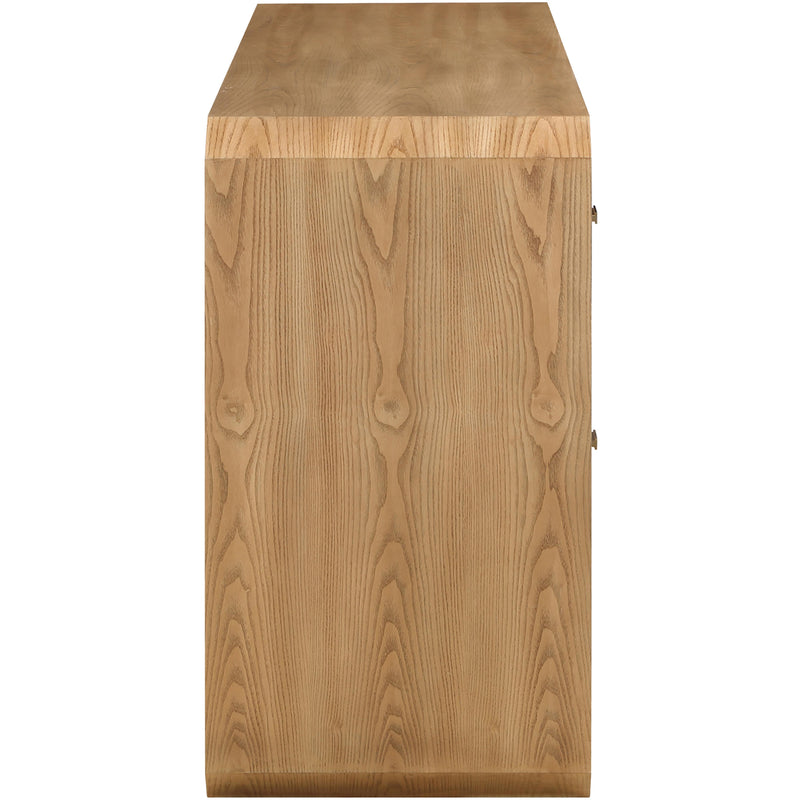 Meridian Parker Natural Ash Veneer Dresser IMAGE 4