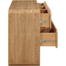Meridian Parker Natural Ash Veneer Dresser IMAGE 6