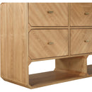 Meridian Parker Natural Ash Veneer Dresser IMAGE 7