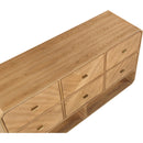Meridian Parker Natural Ash Veneer Dresser IMAGE 8