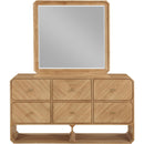 Meridian Parker Natural Ash Veneer Dresser IMAGE 9
