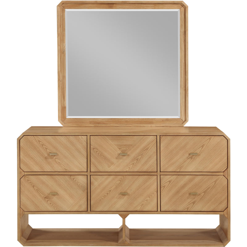 Meridian Parker Natural Ash Veneer Dresser IMAGE 9