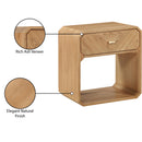 Meridian Parker Natural Ash Veneer Night stand IMAGE 10