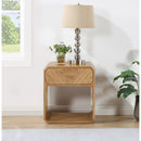 Meridian Parker Natural Ash Veneer Night stand IMAGE 2