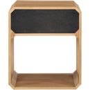 Meridian Parker Natural Ash Veneer Night stand IMAGE 5