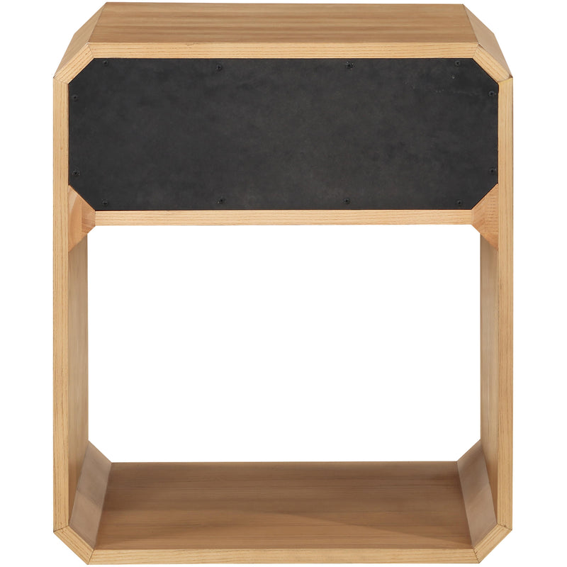 Meridian Parker Natural Ash Veneer Night stand IMAGE 5