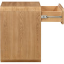 Meridian Parker Natural Ash Veneer Night stand IMAGE 6