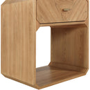 Meridian Parker Natural Ash Veneer Night stand IMAGE 7
