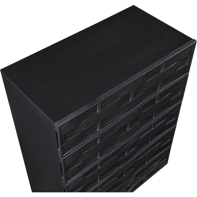 Meridian Weave Black Chest IMAGE 7