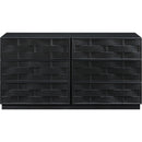 Meridian Weave Black Dresser IMAGE 3