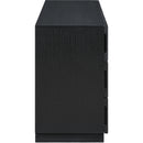 Meridian Weave Black Dresser IMAGE 4