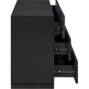 Meridian Weave Black Dresser IMAGE 6