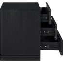 Meridian Weave Black Night Stand IMAGE 6