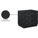 Meridian Weave Black Night Stand IMAGE 9