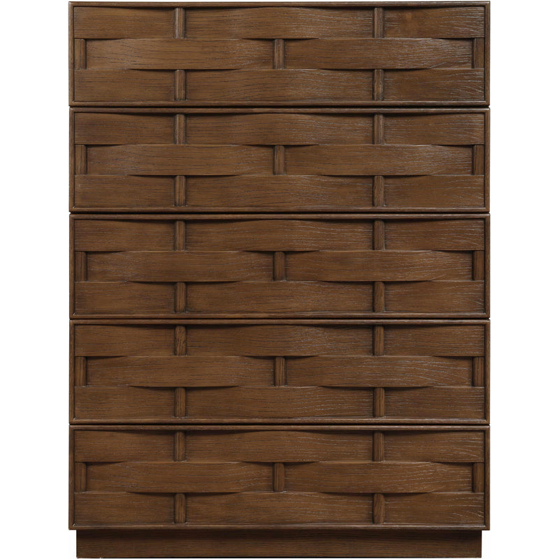 Meridian Weave Brown Chest IMAGE 3