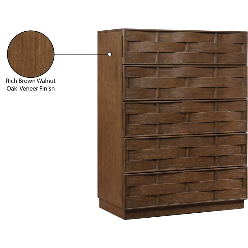 Meridian Weave Brown Chest IMAGE 9
