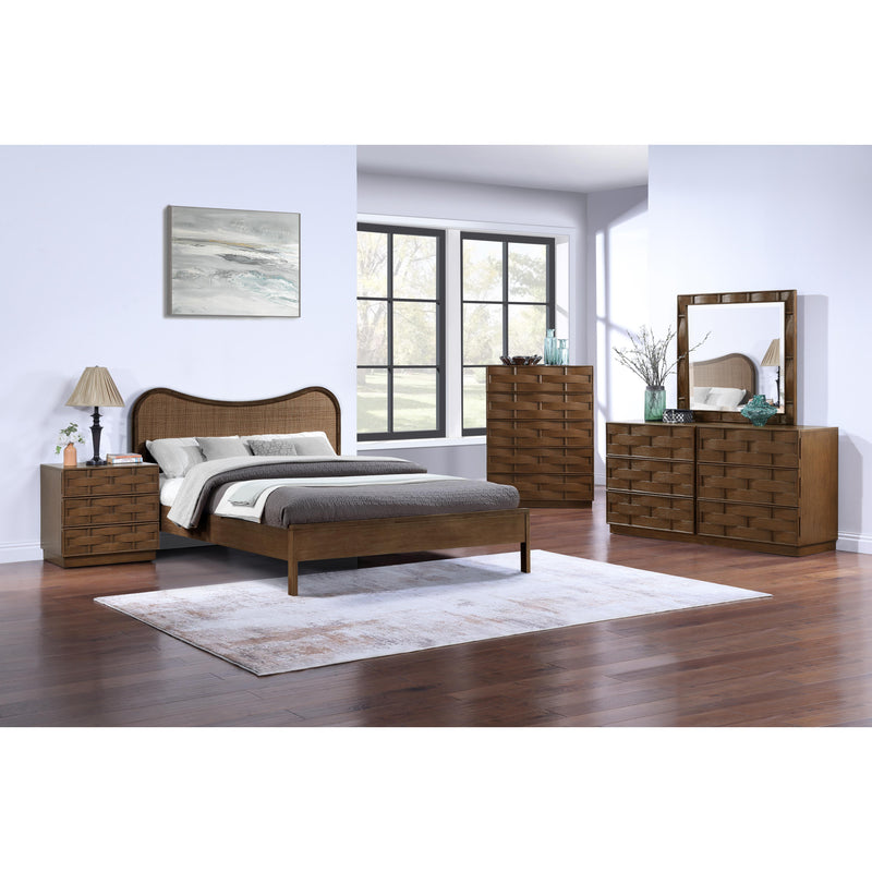 Meridian Weave Brown Dresser IMAGE 10