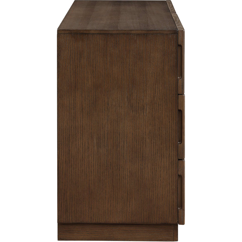 Meridian Weave Brown Dresser IMAGE 4