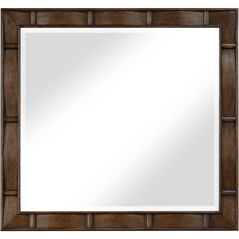 Meridian Weave Brown Mirror IMAGE 3