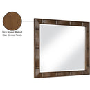 Meridian Weave Brown Mirror IMAGE 7