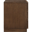 Meridian Weave Brown Night Stand IMAGE 4