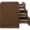 Meridian Weave Brown Night Stand IMAGE 6