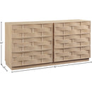 Meridian Weave Natural Dresser IMAGE 8