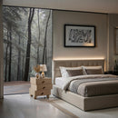 Meridian Askew Natural Night Stand IMAGE 2