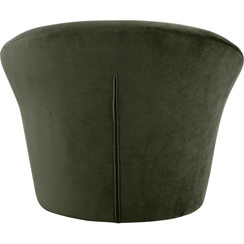 Meridian Tristan Green Velvet Accent Chair IMAGE 5