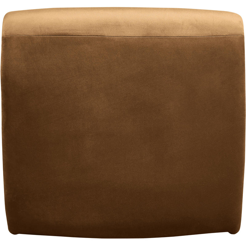 Meridian Nouveau Saddle Velvet Accent Chair IMAGE 5