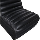 Meridian Vega Black Vegan Leather Accent Chair IMAGE 6