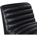 Meridian Vega Black Vegan Leather Accent Chair IMAGE 7
