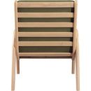 Meridian Randal Olive Vegan Leather Accent Chair IMAGE 5