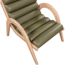 Meridian Randal Olive Vegan Leather Accent Chair IMAGE 7