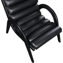 Meridian Randal Black Vegan Leather Accent Chair IMAGE 7