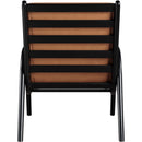 Meridian Randal Cognac Vegan Leather Accent Chair IMAGE 5