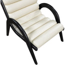 Meridian Randal Cream Vegan Leather Accent Chair IMAGE 7