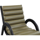 Meridian Randal Olive Vegan Leather Accent Chair IMAGE 6