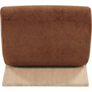 Meridian Akira Cognac Fabric Accent Chair IMAGE 5