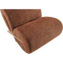 Meridian Akira Cognac Fabric Accent Chair IMAGE 7