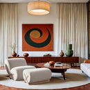 Meridian Akira Cream Fabric Accent Chair IMAGE 10