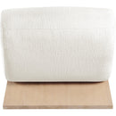 Meridian Akira Cream Fabric Accent Chair IMAGE 5