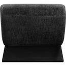 Meridian Akira Black Fabric Accent Chair IMAGE 5