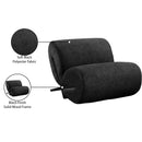 Meridian Akira Black Fabric Accent Chair IMAGE 9