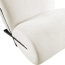 Meridian Akira Cream Fabric Accent Chair IMAGE 7