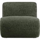 Meridian Akira Green Fabric Accent Chair IMAGE 3